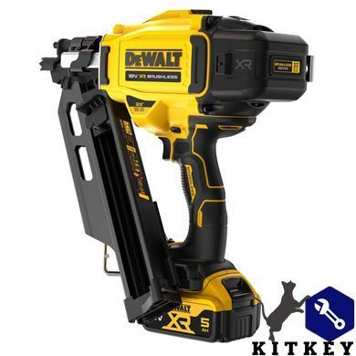 Пістолет цвяхозабивний акумуляторний безщітковий DeWALT DCN930P2