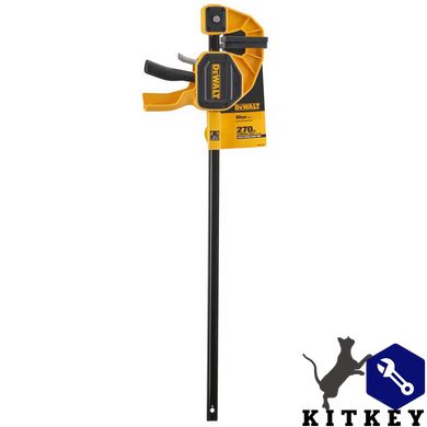 Струбцина XL триггерная с максимальным усилием сжатия 270 кг DeWALT DWHT0-83186