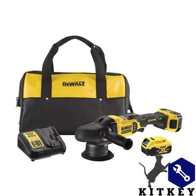 Полировальная машина аккумуляторная бесщёточная DeWALT DCM848P2