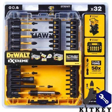 Набор бит и насадок DeWALT DT70740T