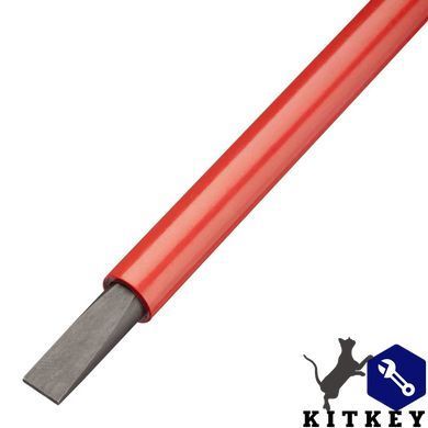 Отвертка электрика FatMax VDE 1000V изолированная с жалом под шлиц SL5,5 длиной 150 мм STANLEY 0-65-413
