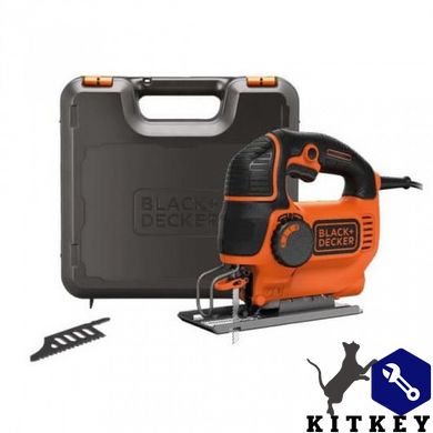 Пила лобзиковая сетевая BLACK+DECKER KS901PEK