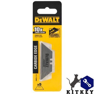 Леза запасні для опоряджувальних робіт, трапецевідние Carbide DeWALT DWHT0-11131