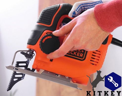 Пила лобзиковая сетевая BLACK+DECKER KS901PEK