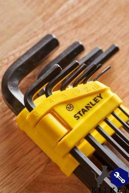 Набор из десяти шестигранных метрических ключей STANLEY 0-69-253