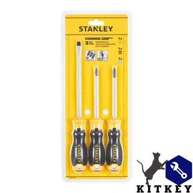Набір із трьох викруток CushionGrip STANLEY STHT16168-0