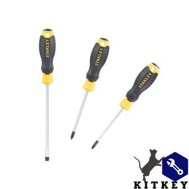 Набір із трьох викруток CushionGrip STANLEY STHT16168-0