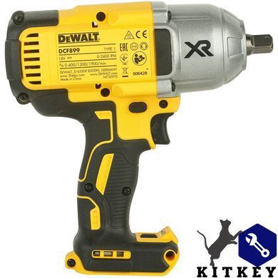 Гайковерт ударный аккумуляторный бесщёточный DeWALT DCF899N