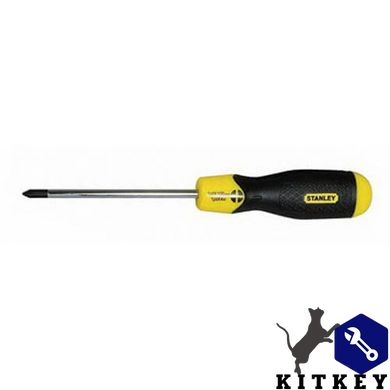 Викрутка Cushion Grip під шліц Ph2 з довжиною 100 мм STANLEY 1-64-940