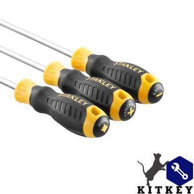 Набір із трьох викруток CushionGrip STANLEY STHT16168-0