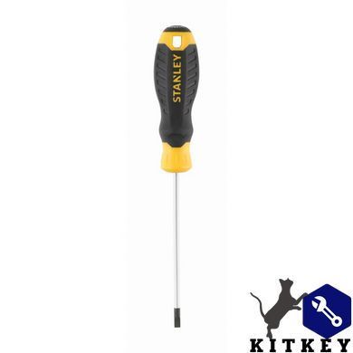 Отвертка Cushion Grip длиной 100 мм с параллельным жалом под шлиц SL 4.0 STANLEY STHT16195-0