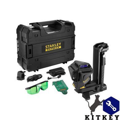 Рівень лазерний FatMax&reg;MultilineGreen трипроменевий плоскостий STANLEY FMHT1-77356