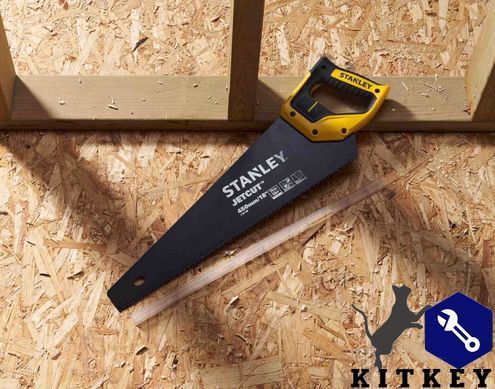 Ножівка Jet-Cut 2 X Laminator завдовжки 450 мм, чистий різ STANLEY 2-20-180