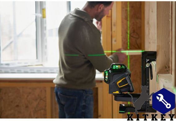 Рівень лазерний FatMax&reg;MultilineGreen трипроменевий плоскостий STANLEY FMHT1-77356