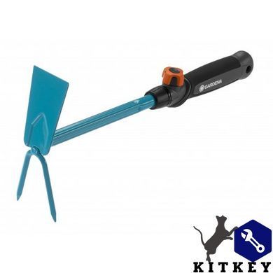 Сапка ручная прямоугольная Gardena Combisystem 2 зубца 5 см