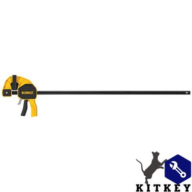 Струбцина XL триггерна з максимальним зусиллям стиснення 270 кг DeWALT DWHT0-83187