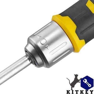 Викрутка - набір FATMAX реверсивна, зі знімним утримувачем і дванадцятьма бітами STANLEY FMHT0-62690