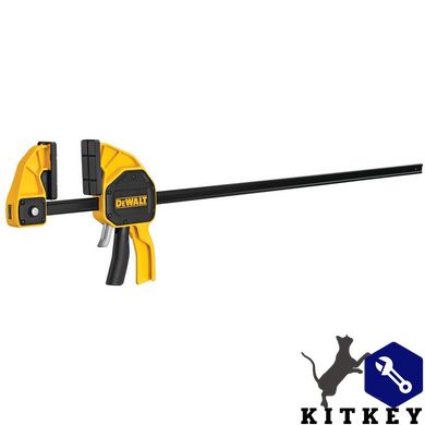 Струбцина XL триггерная с максимальным усилием сжатия 270 кг DeWALT DWHT0-83187