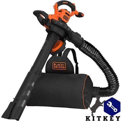 Садовый пылесос электрический BLACK+DECKER BEBLV300