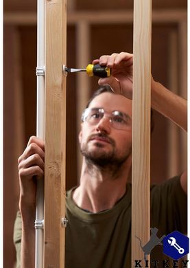 Отвертка Cushion Grip длиной 45 мм с расширяющимся жалом под шлиц SL 6.5 STANLEY STHT16147-0