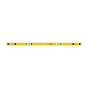 Рівень DeWALT BOX BEAM LEVELS алюмінієвий довжиною 1800 мм з трьома капсулами DeWALT DWHT0-43172