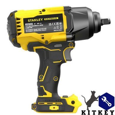 Гайковерт ударный аккумуляторный STANLEY FATMAX SFMCF940B
