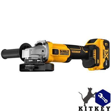 Шліфмашина кутова - болгарка акумуляторна безщіткова DeWALT DCG407M2T