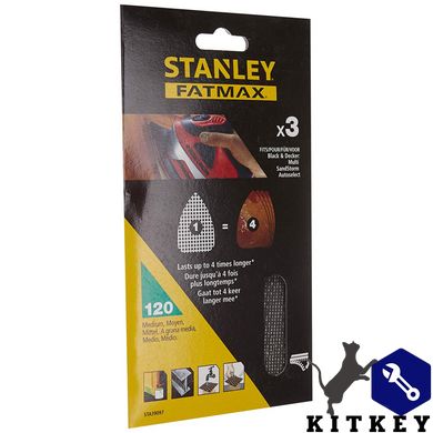 Сітка шліфувальна STANLEY STA39097