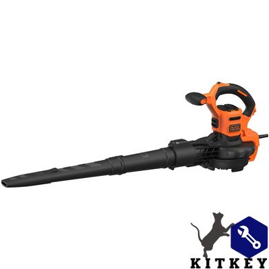 Садовый пылесос электрический BLACK+DECKER BEBLV301