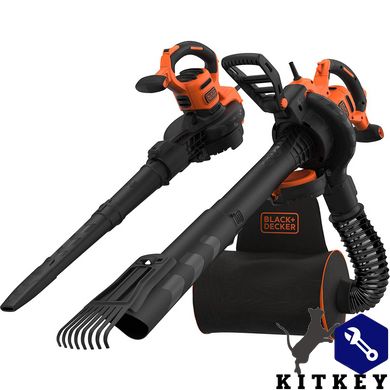 Садовий пилосос електричний BLACK+DECKER BEBLV301