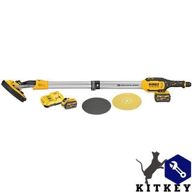 Шлифмашина эксцентриковая аккумуляторная бесщёточная DeWALT DCE800T2