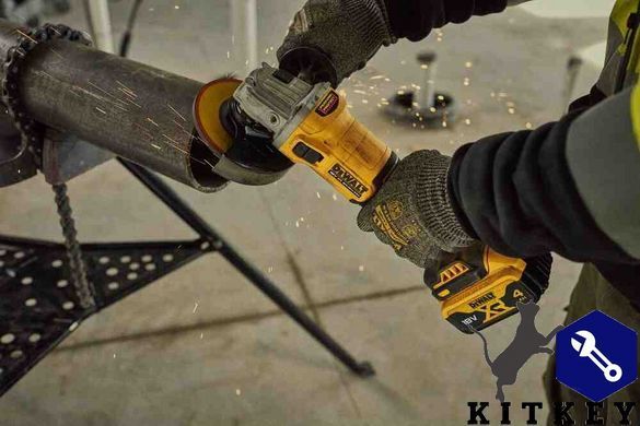 Шліфмашина кутова - болгарка акумуляторна безщіткова DeWALT DCG407M2T
