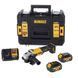Шліфмашина кутова - болгарка акумуляторна безщіткова DeWALT DCG407M2T