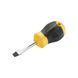 Отвертка Cushion Grip длиной 45 мм с расширяющимся жалом под шлиц SL 6.5 STANLEY STHT16147-0
