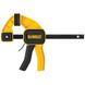 Струбцина L триггерная с максимальным усилием сжатия 135 кг DeWALT DWHT0-83192