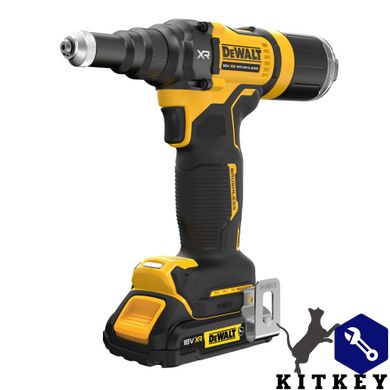 Заклепочник акумуляторний безщітковий DeWALT DCF403D2GT