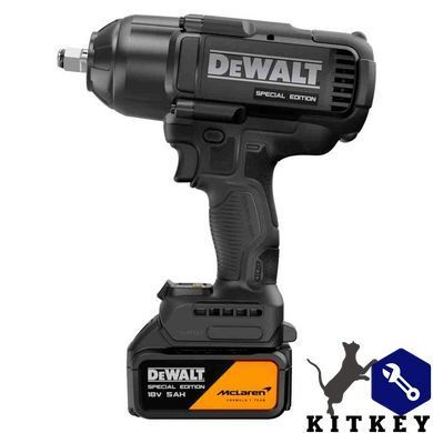 Гайковёрт ударный аккумуляторный бесщёточный McLaren F1 TEAM SPECIAL EDITION DeWALT DCF99MP2T