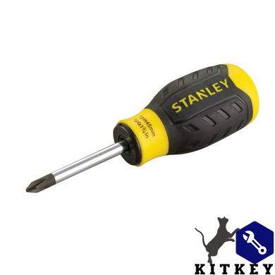 Викрутка Cushion Grip під шліц Ph1 з довжиною жала 45 мм STANLEY 0-64-931