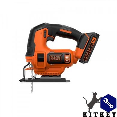 Пила лобзиковая аккумуляторная BLACK+DECKER BDCJS18N