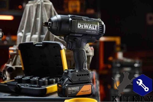 Гайковёрт ударный аккумуляторный бесщёточный McLaren F1 TEAM SPECIAL EDITION DeWALT DCF99MP2T