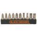 Набор бит BLACK+DECKER A7074