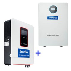 Гібридний інвертор EnerSol EHI-SUNONECO6.2KW+EB-SK-51.2V200Ah