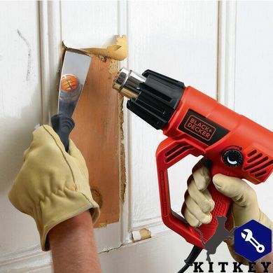Пістолет гарячого повітря - фен мережевий BLACK+DECKER KX2001