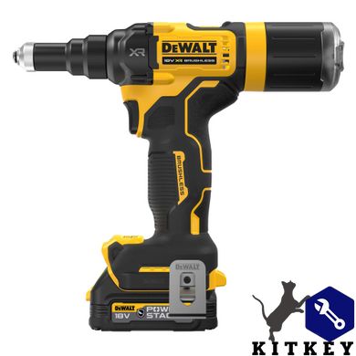 Заклёпочник аккумуляторный бесщёточный DeWALT DCF403E1GT