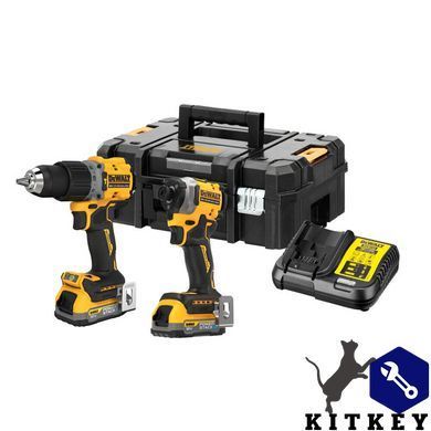 Набор из двух инструментов бесщеточных DeWALT DCK2050E2T