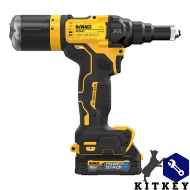 Заклёпочник аккумуляторный бесщёточный DeWALT DCF403E1GT