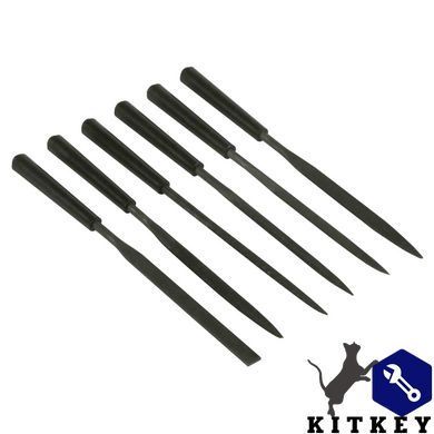 Набір з шести надфилей довжиною 160 мм STANLEY 0-22-500