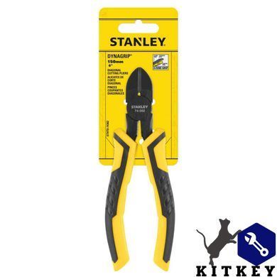 Кусачки DYNAGRIP диагональные длиной 150 мм STANLEY STHT0-74362