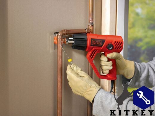 Пістолет гарячого повітря - фен мережевий BLACK+DECKER KX2001
