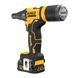 Заклёпочник аккумуляторный бесщёточный DeWALT DCF403E1GT